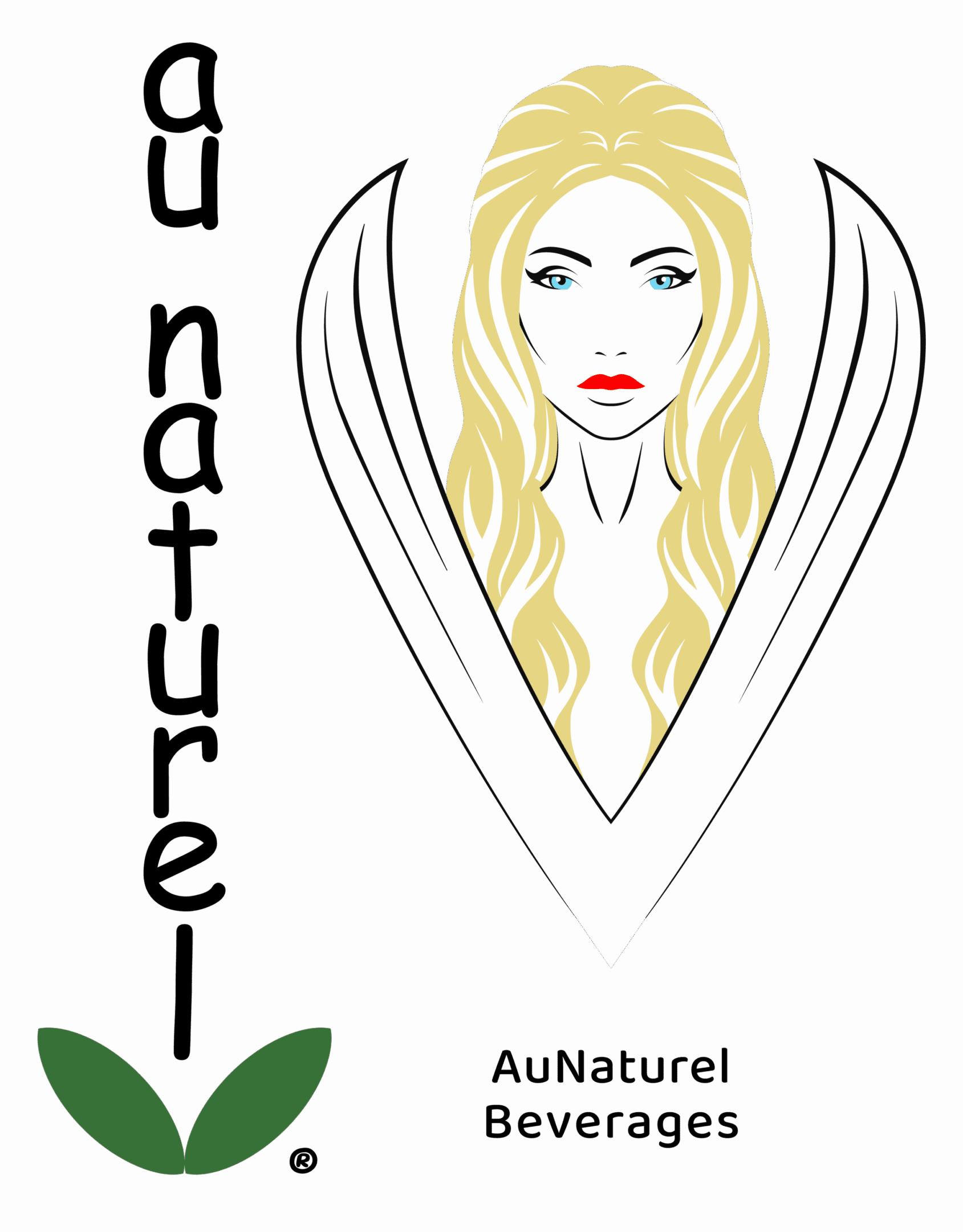 Illustration of a woman with blonde hair.